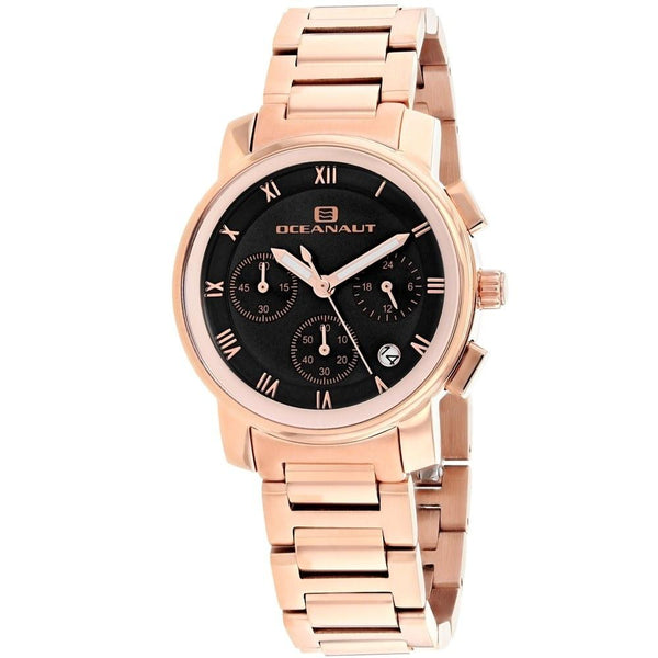 Oceanaut Women's OC0633 Riviera Chronograph Rose Gold-Tone Stainless Steel Watch