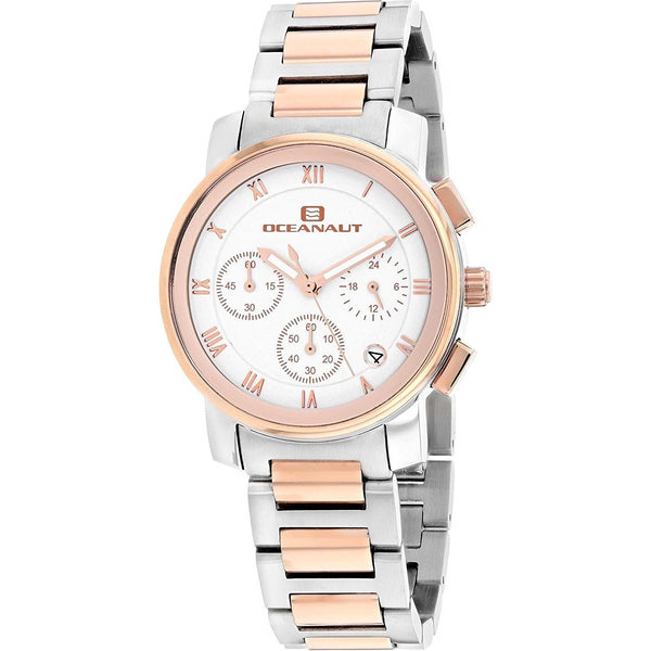 Oceanaut Women's OC0637 Riviera Chronograph Two-Tone Stainless Steel Watch