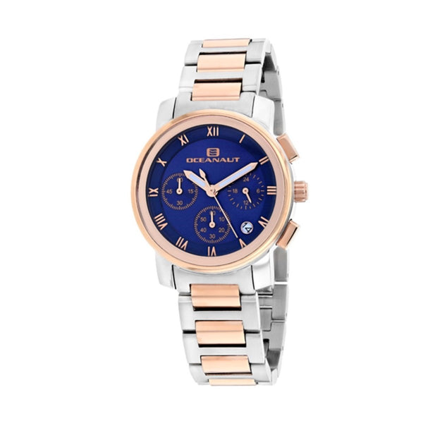 Oceanaut Women's OC0638 Riviera Chronograph Two-Tone Stainless Steel Watch
