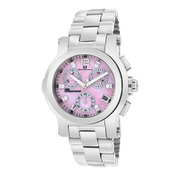 Oceanaut Women's OC0721 Baccara Chronograph Stainless Steel Watch