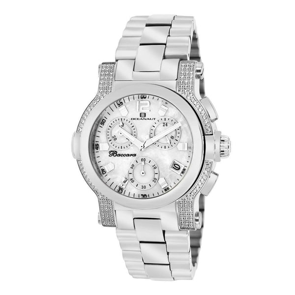 Oceanaut Women's OC0726 Baccara Chronograph Stainless Steel Watch