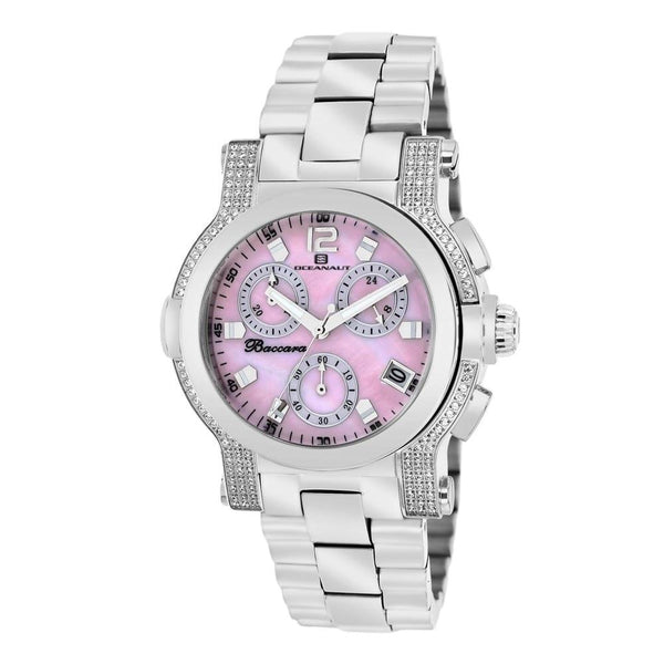 Oceanaut Women's OC0727 Baccara Chronograph Stainless Steell Watch