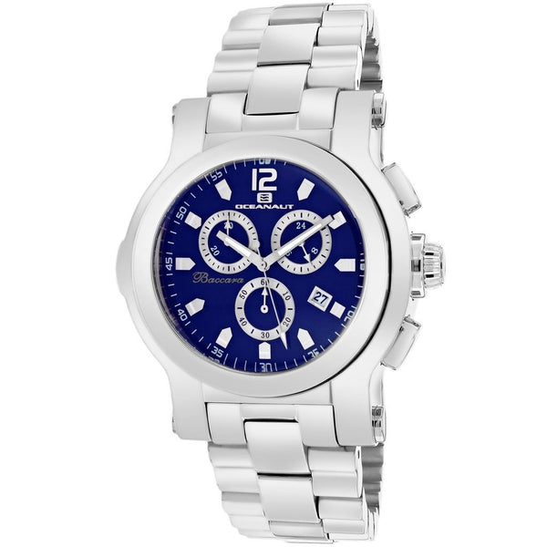 Oceanaut Men's OC0730 Baccara Chronograph Stainless Steel Watch