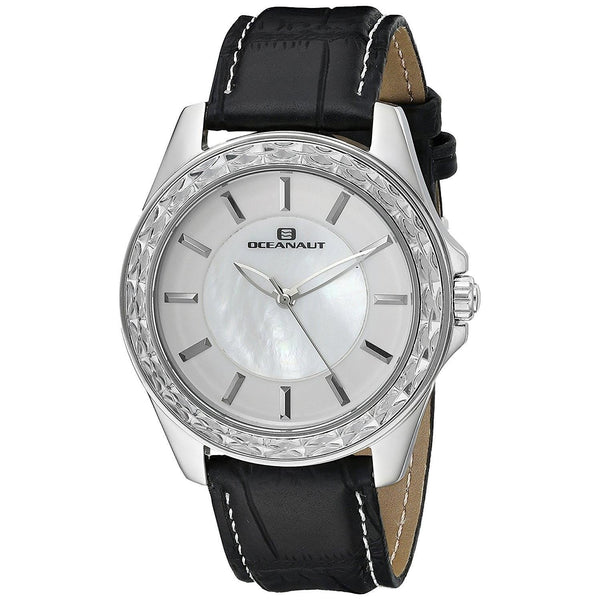 Oceanaut Women's OC1414 Angel Black Leather Watch