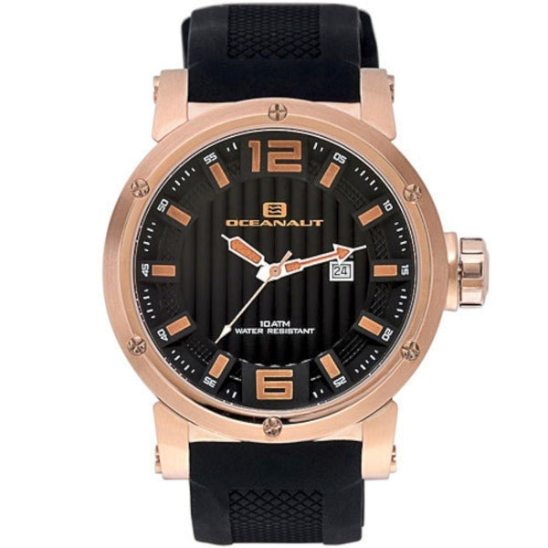 Oceanaut Men's OC2111 Spider Black Silicone Watch