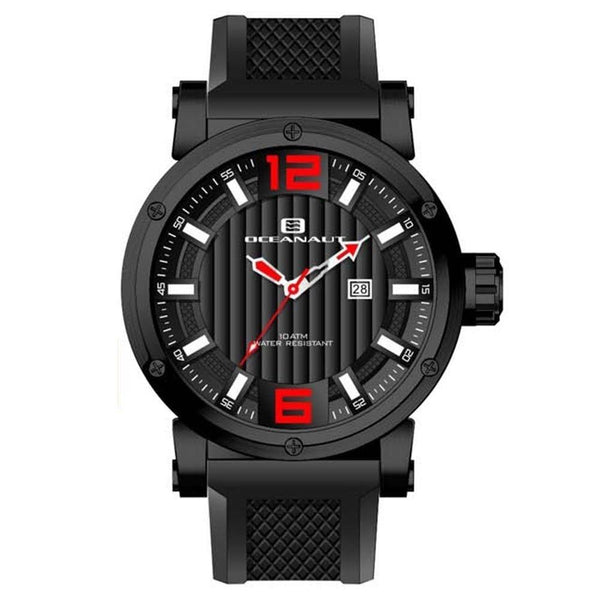 Oceanaut Men's OC2114 Spider Black Silicone Watch