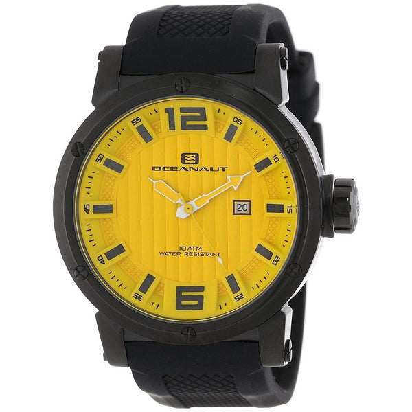 Oceanaut Men's OC2116 Spider Black Silicone Watch