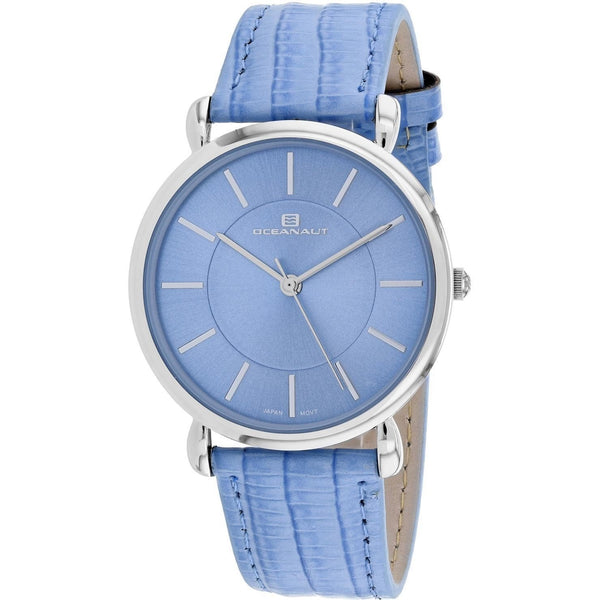 Oceanaut Women's OC2212 Alma Blue Leather Watch