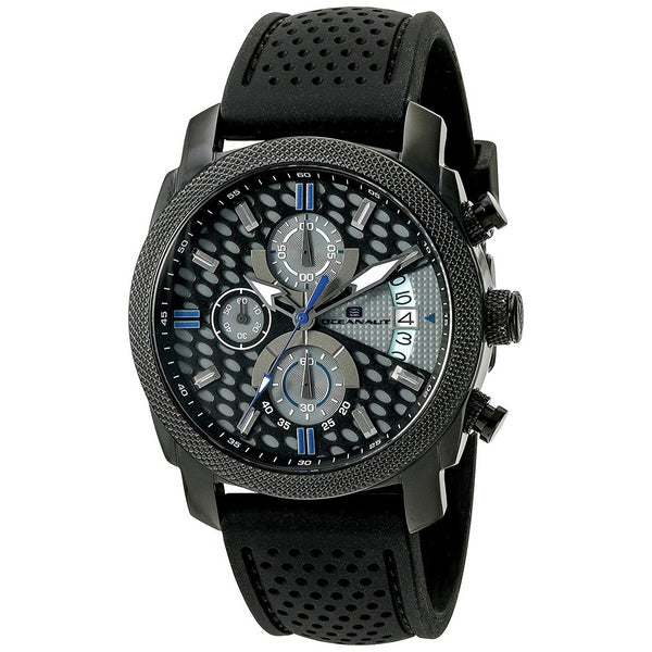 Oceanaut Women's OC2321 Kryptonite Chronograph Black Rubber Watch