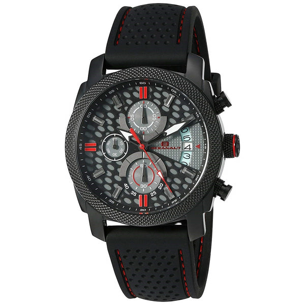 Oceanaut Men's OC2324 Kryptonite Chronograph Black Rubber Watch
