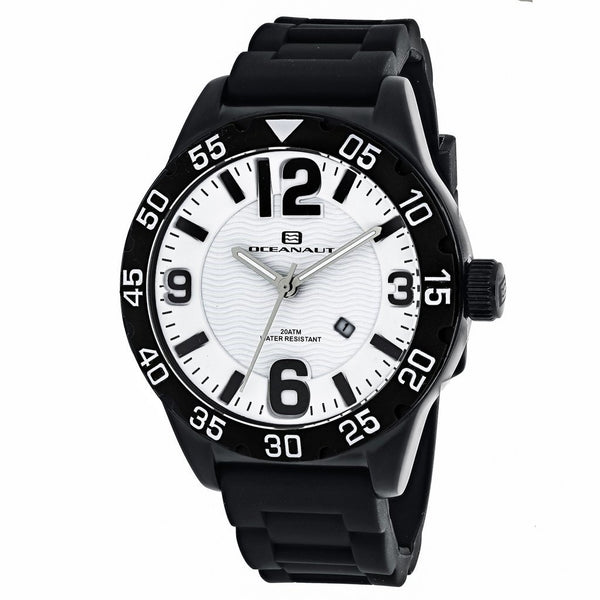 Oceanaut Men's OC2711 Aqua One Black Silicone Watch