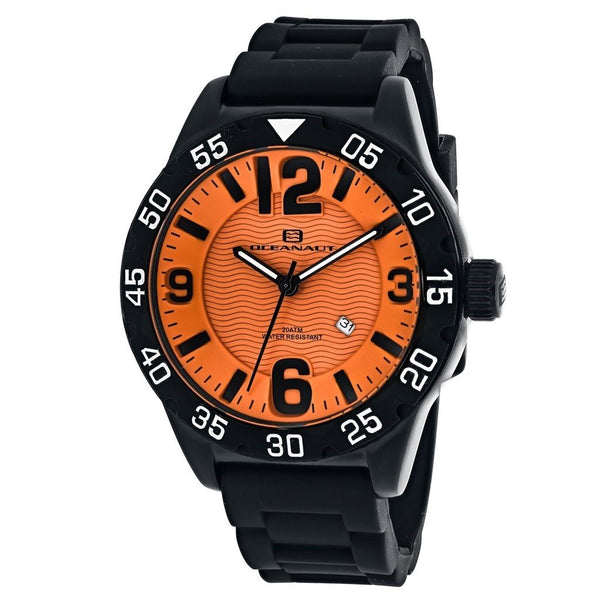Oceanaut Men's OC2712 Aqua One Black Silicone Watch