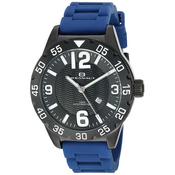Oceanaut Men's OC2713 Aqua One Blue Silicone Watch
