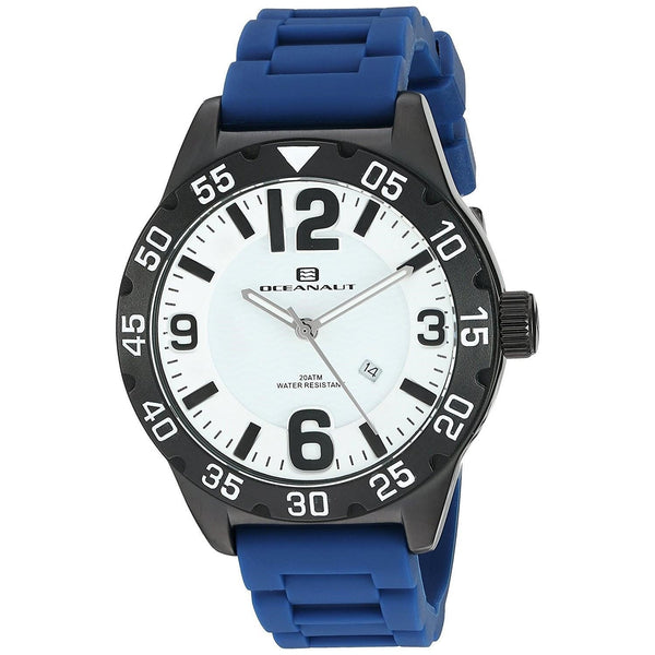 Oceanaut Men's OC2714 Aqua One Blue Silicone Watch