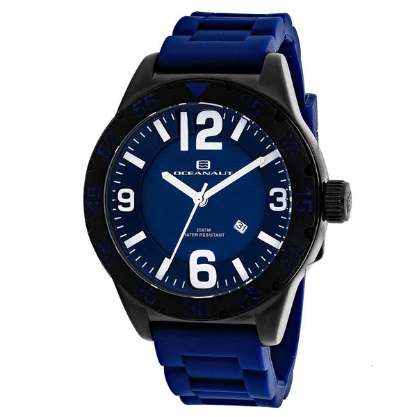 Oceanaut Men's OC2715 Aqua One Blue Silicone Watch