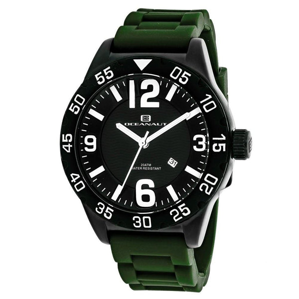 Oceanaut Men's OC2716 Aqua One Green Silicone Watch