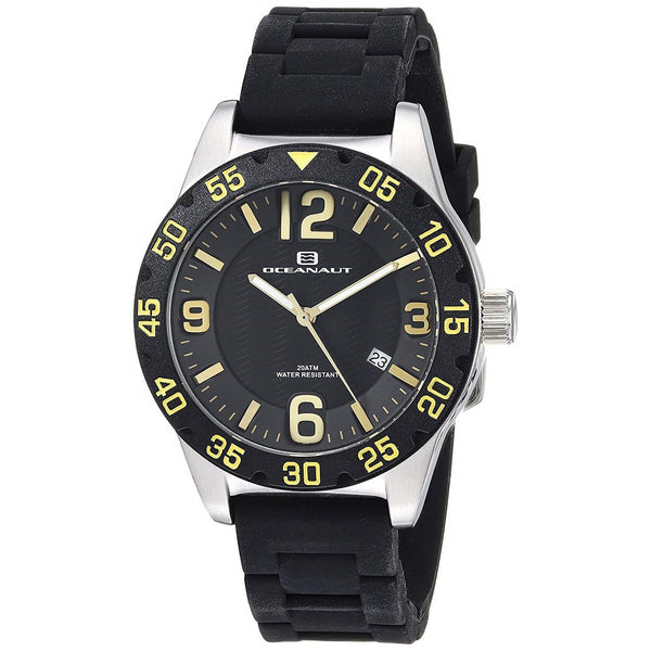 Oceanaut Women's OC2810 Aqua One Black Silicone Watch