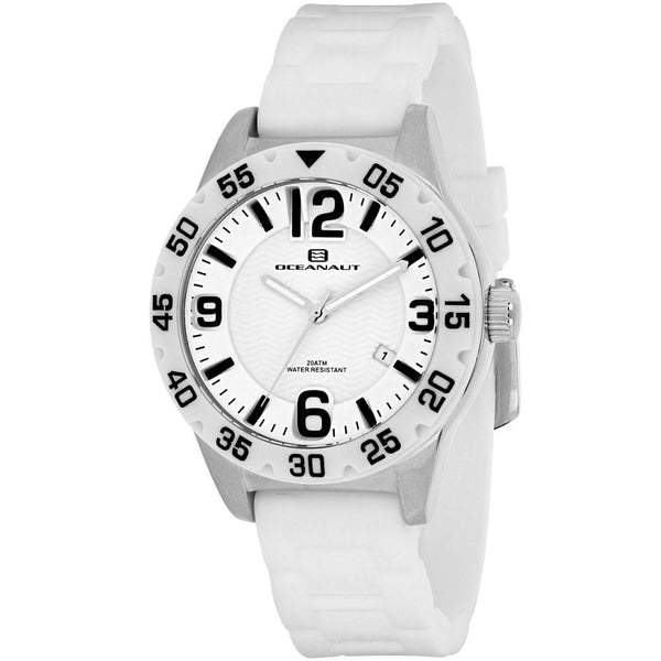 Oceanaut Women's OC2811 Aqua One White Silicone Watch