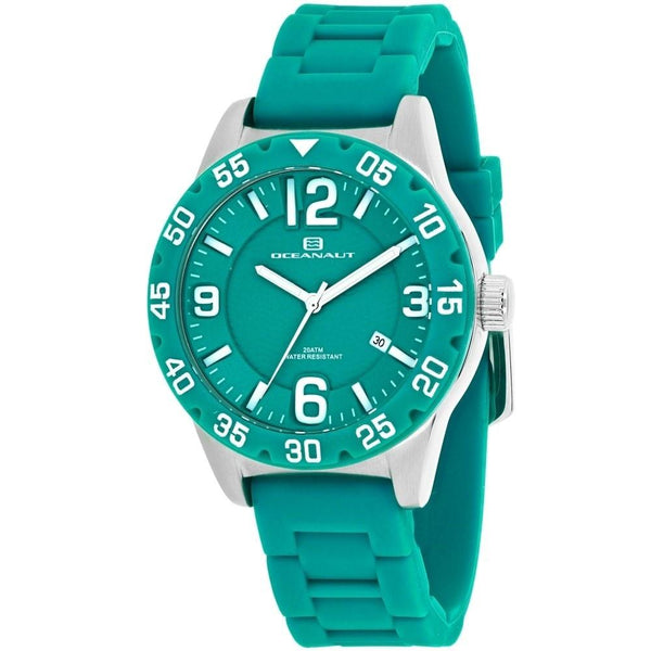 Oceanaut Women's OC2813 Aqua One Green Silicone Watch