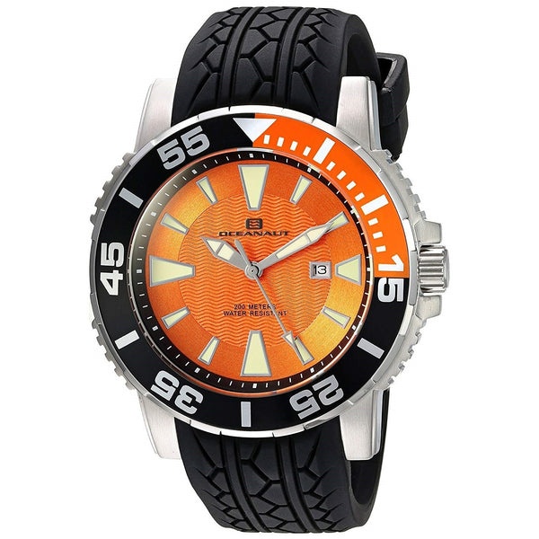 Oceanaut Men's OC2915 Marletta Black Silicone Watch