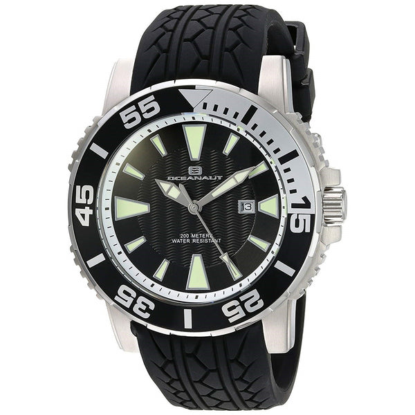 Oceanaut Men's OC2916 Marletta Black Silicone Watch
