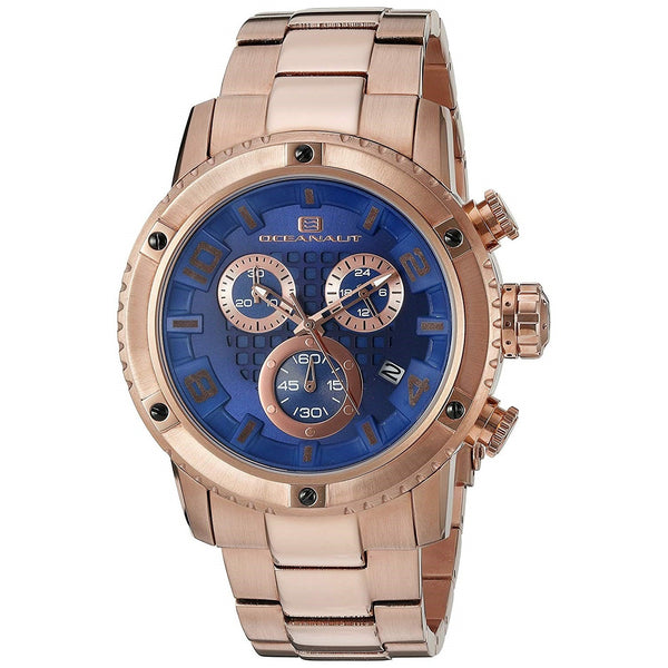 Oceanaut Men's OC3126 Impulse Chronograph Rose Gold-Tone Stainless Steel Watch