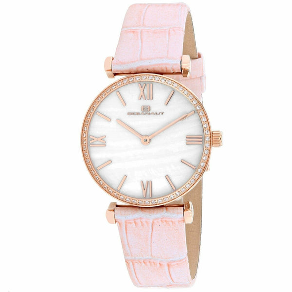Oceanaut Women's OC3210 Harmony Pink Leather Watch