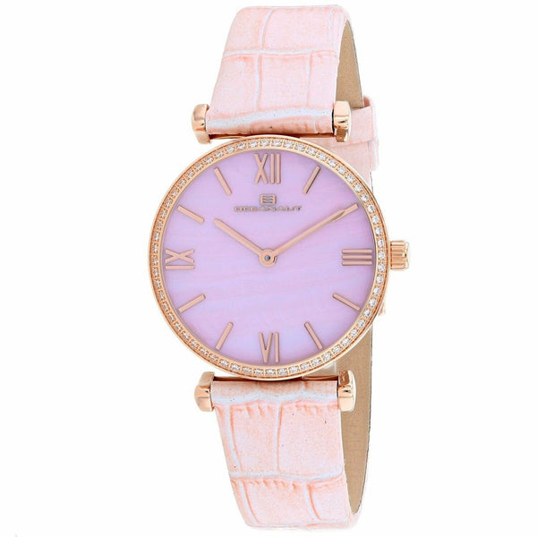 Oceanaut Women's OC3211 Harmony Pink Leather Watch