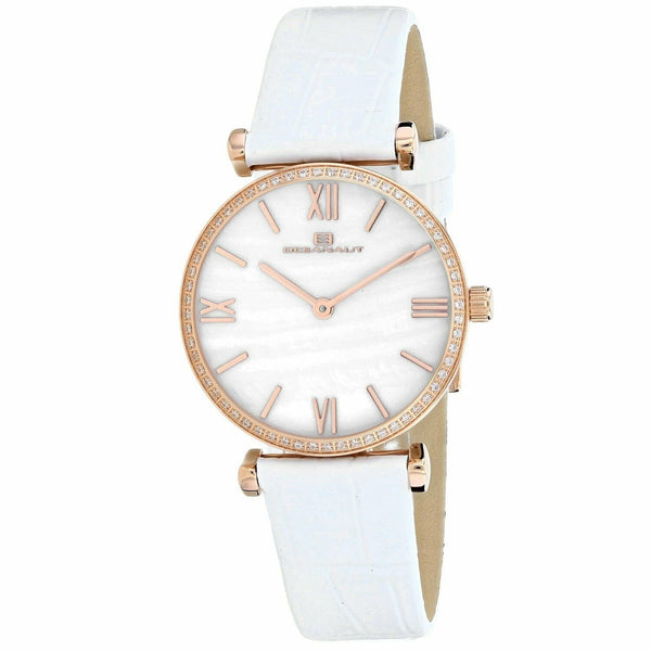 Oceanaut Women's OC3212 Harmony White Leather Watch