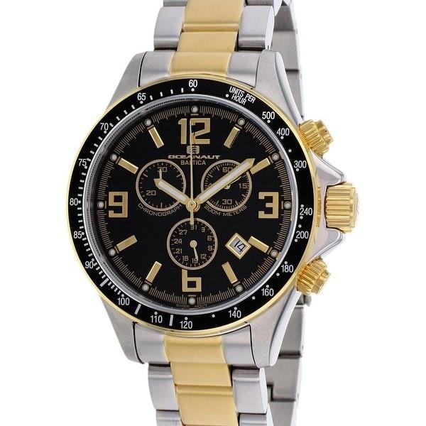 Oceanaut Men's OC3325 Baltica Chronograph Two-Tone Stainless Steel Watch