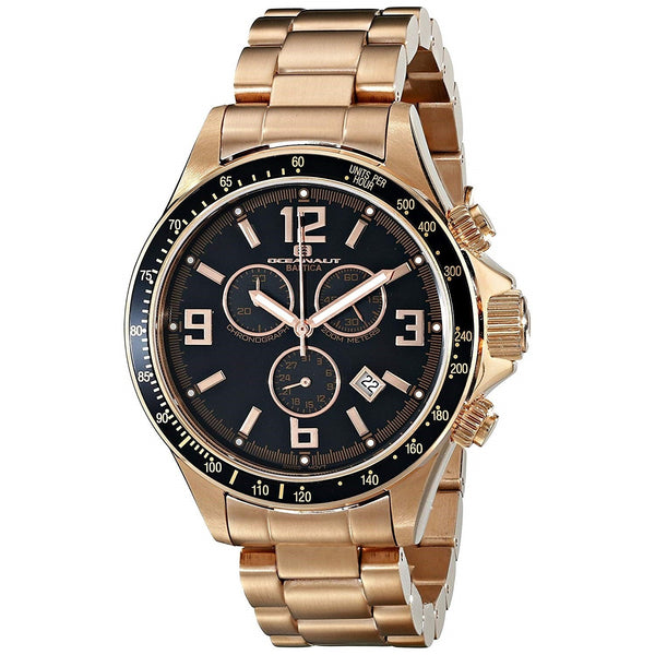 Oceanaut Men's OC3329 Baltica Chronograph Rose Gold-Tone Stainless Steel Watch