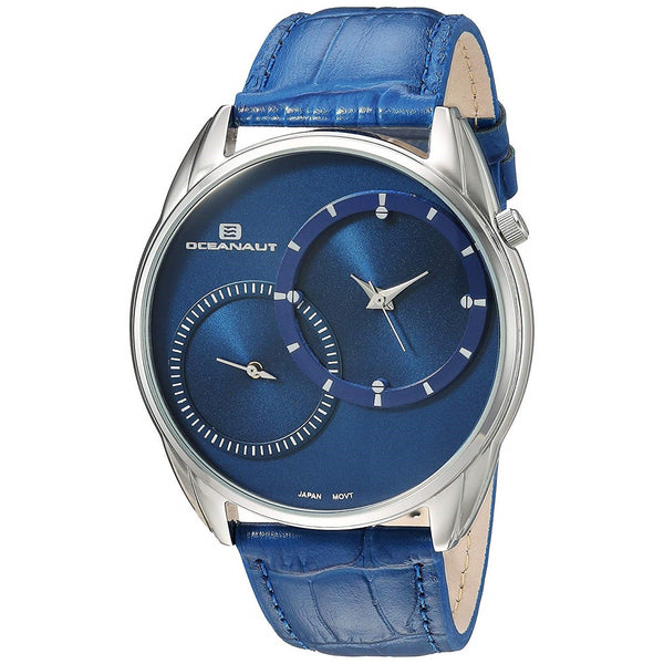 Oceanaut Men's OC3354 Sentinel Blue Leather Watch