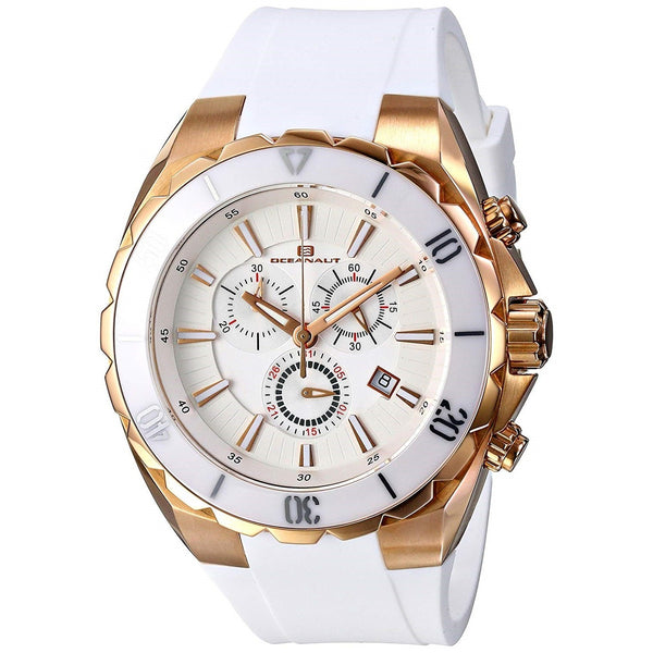 Oceanaut Men's OC5123 Seville White Silicone Watch