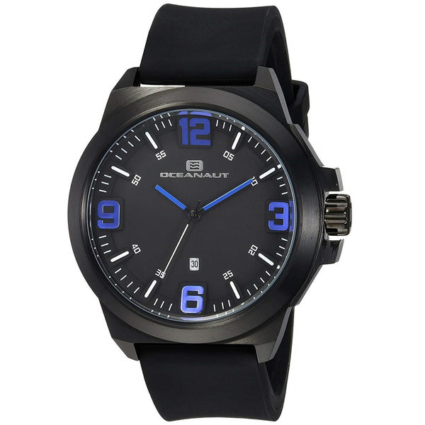 Oceanaut Men's OC7111 Armada Black Rubber Watch
