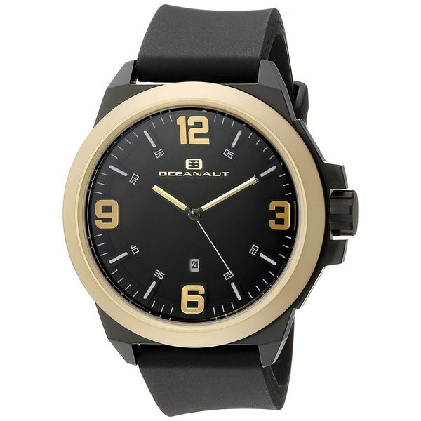 Oceanaut Men's OC7114 Armada Black Rubber Watch
