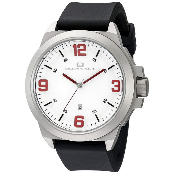 Oceanaut Men's OC7115 Armada Black Rubber Watch