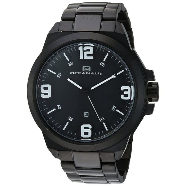 Oceanaut Men's OC7310 Armada Black Stainless Steel Watch