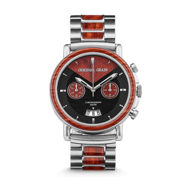 Original Grain Men's OG-CH-RW-BS-E Redline Chronograph Two-Tone Stainless Steel Watch