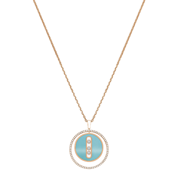 Messika Turquoise Lucky Move MM Necklace
