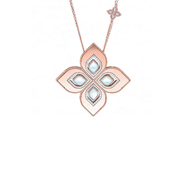 Roberto Coin Princess Flower Necklace