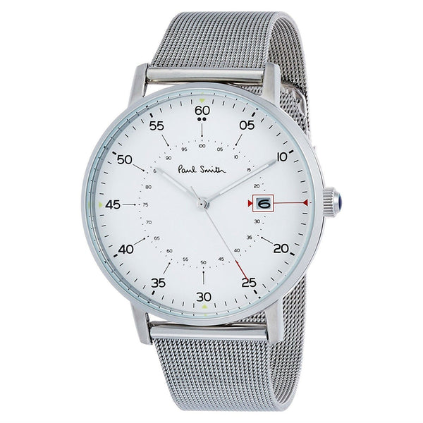 Paul Smith Men's P10075 Gauge Stainless Steel Watch