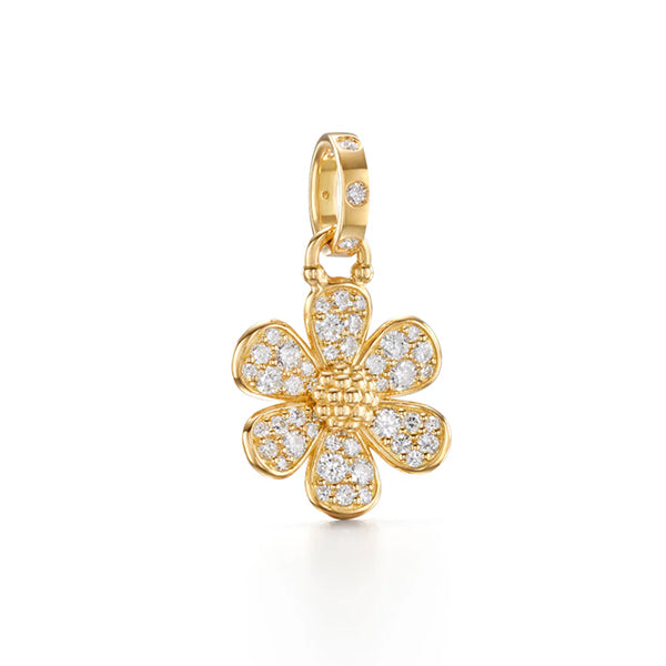 Temple St. Clair 18k Snow Flower Pendant - P31882-PVFLWR