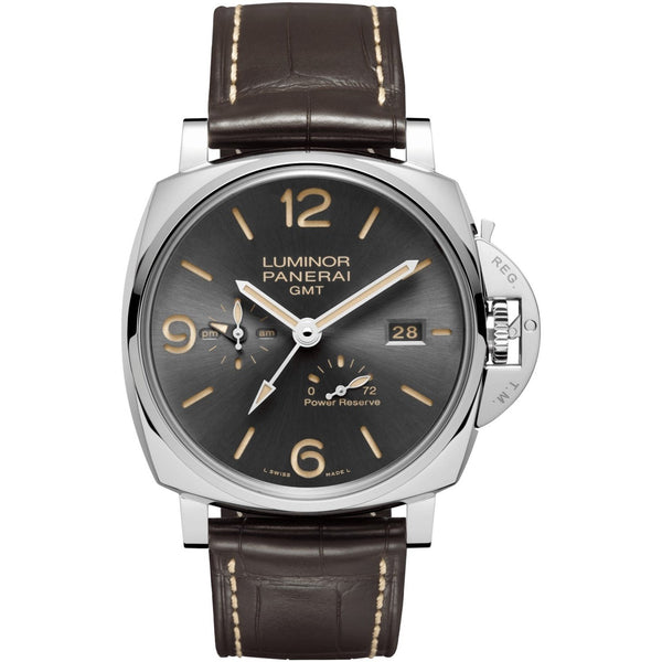 Panerai Men's PAM00944 Luminor Due Brown Leather Watch