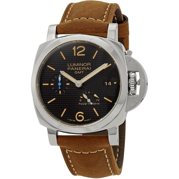 Panerai Men's PAM01537 Luminor 1950 Brown Leather Watch
