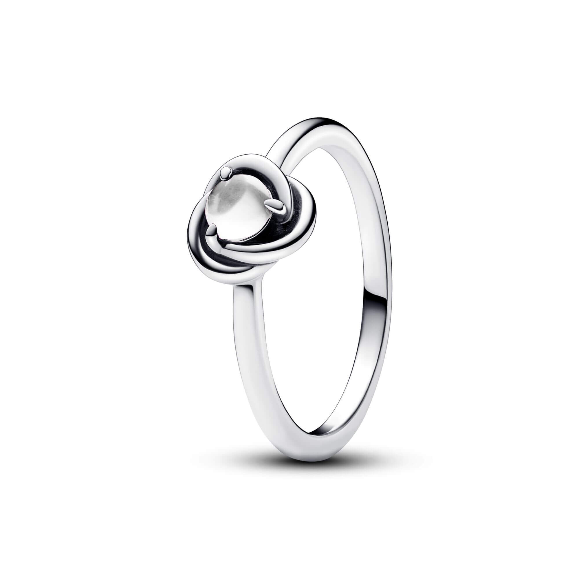 Pandora Clear Eternity Circle Ring