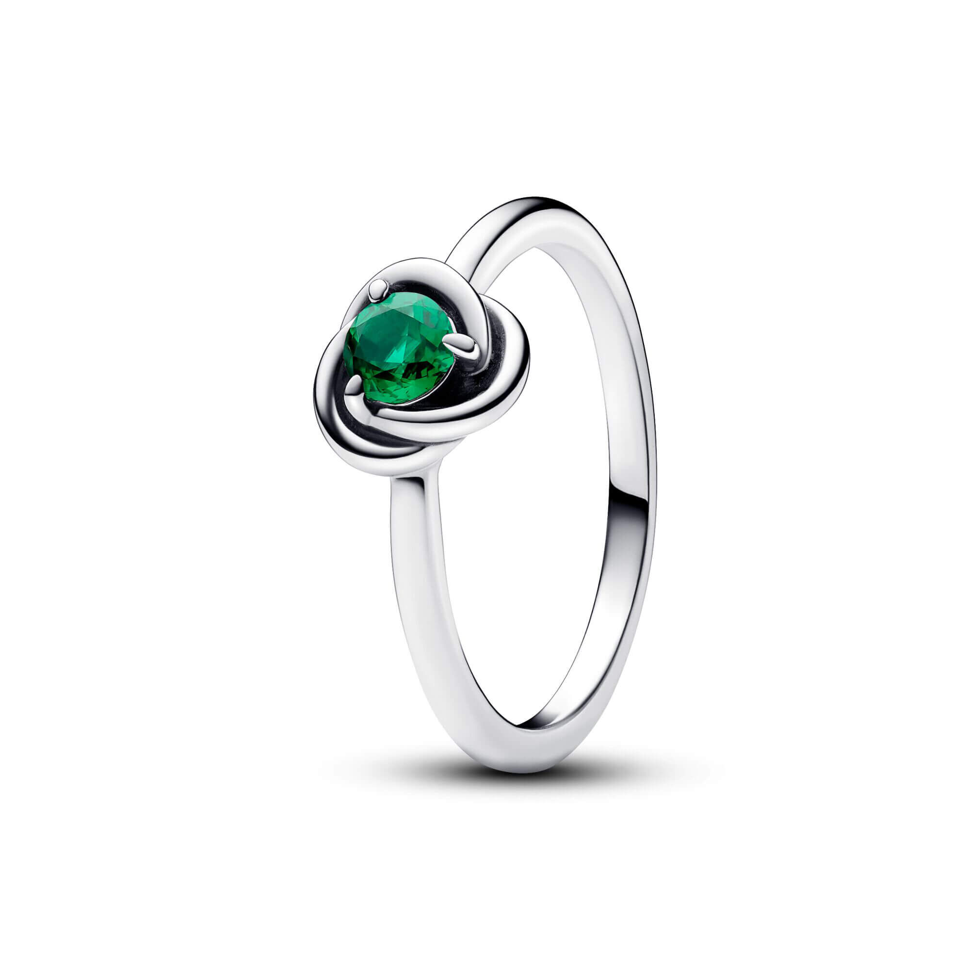 Pandora Green Eternity Circle Ring
