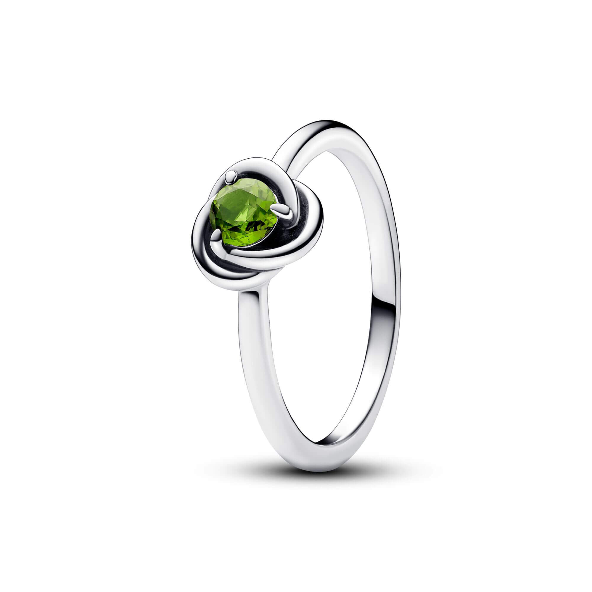 Pandora Spring Green Eternity Circle Ring