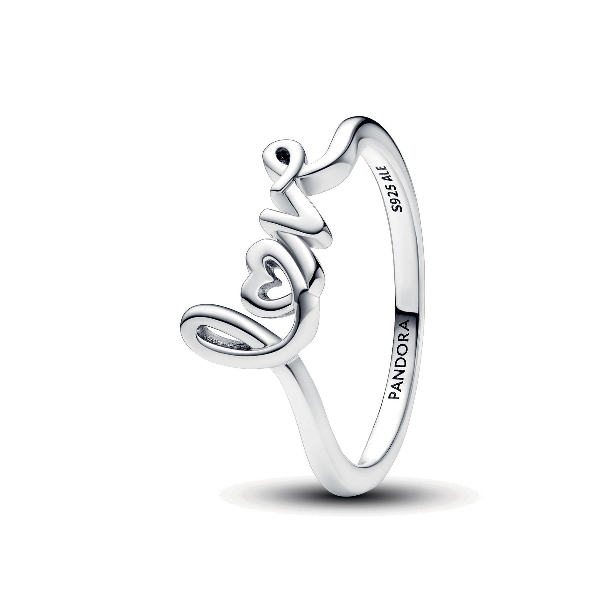 Pandora Handwritten Love Ring