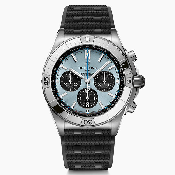 Breitling Chronomat B01 Chronograph 42 Stainless Steel on Rubber - PB0134101C1S2