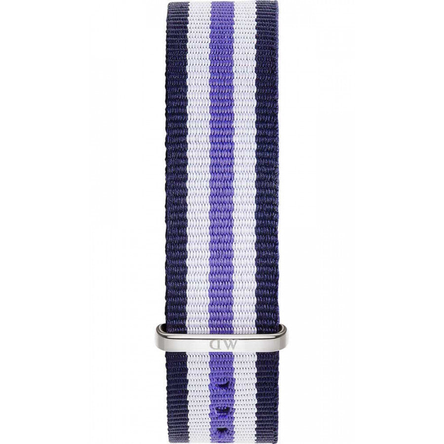 Trinity Watch Strap (Navy Blue/White/Purple/Silver)